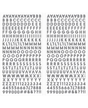 We R Memory Keepers 3D Mold Press Dimensional Alphas Small (661363)