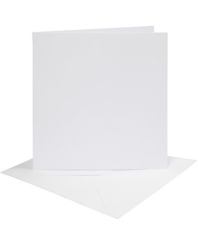 Paperpads.nl SELECT Kaarten & Enveloppen Set Wit 15,2x15,2 cm (230541) Paperpads.nl SELECT Kaarten & Enveloppen Set Wit 15,2x15,2 cm (230541)