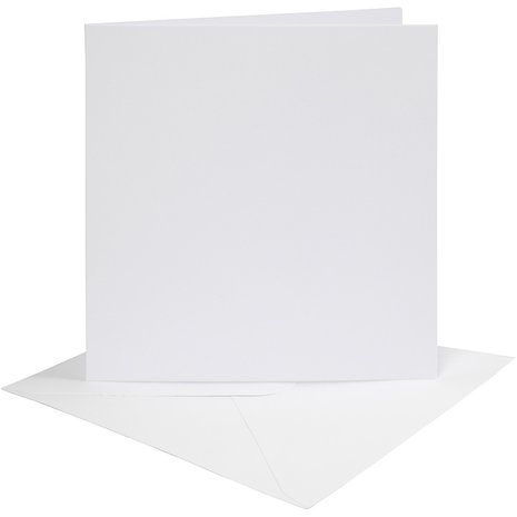 Paperpads.nl SELECT Kaarten & Enveloppen Set Wit 15,2x15,2 cm (230541)