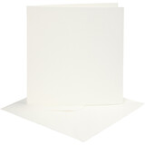 Paperpads.nl SELECT Kaarten & Enveloppen Set Off-White 15,2x15,2 cm (230542)