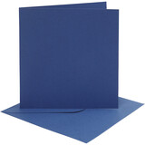 Paperpads.nl SELECT Kaarten & Enveloppen Set Blauw 15,2x15,2 cm (230545)