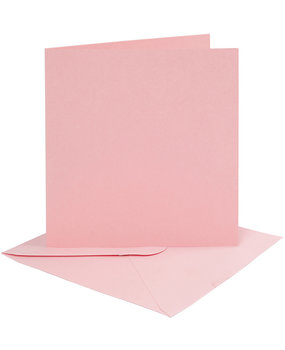 Paperpads.nl SELECT Kaarten & Enveloppen Set Lichtroze 15,2x15,2 cm (230547) Paperpads.nl SELECT Kaarten & Enveloppen Set Lichtroze 15,2x15,2 cm (230547)