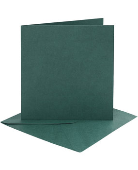 Paperpads.nl SELECT Kaarten & Enveloppen Set Donkergroen 15,2x15,2 cm (230549) Paperpads.nl SELECT Kaarten & Enveloppen Set Donkergroen 15,2x15,2 cm (230549)