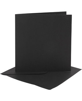 Paperpads.nl SELECT Kaarten & Enveloppen Set Zwart 15,2x15,2 cm (230551) Paperpads.nl SELECT Kaarten & Enveloppen Set Zwart 15,2x15,2 cm (230551)