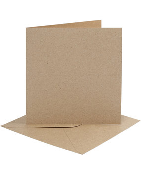 Paperpads.nl SELECT Kaarten & Enveloppen Set Naturel 15,2x15,2 cm (230552) Paperpads.nl SELECT Kaarten & Enveloppen Set Naturel 15,2x15,2 cm (230552)