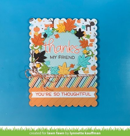 Lawn Fawn Thanks Thanks Thanks Clear Stamps (LF2405) Lawn Fawn Thanks Thanks Thanks Clear Stamps (LF2405)
