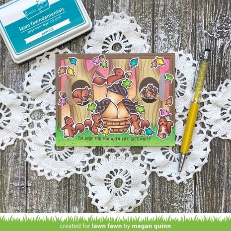 Lawn Fawn Let's Go Nuts Clear Stamps (LF2407) Lawn Fawn Let's Go Nuts Clear Stamps (LF2407)