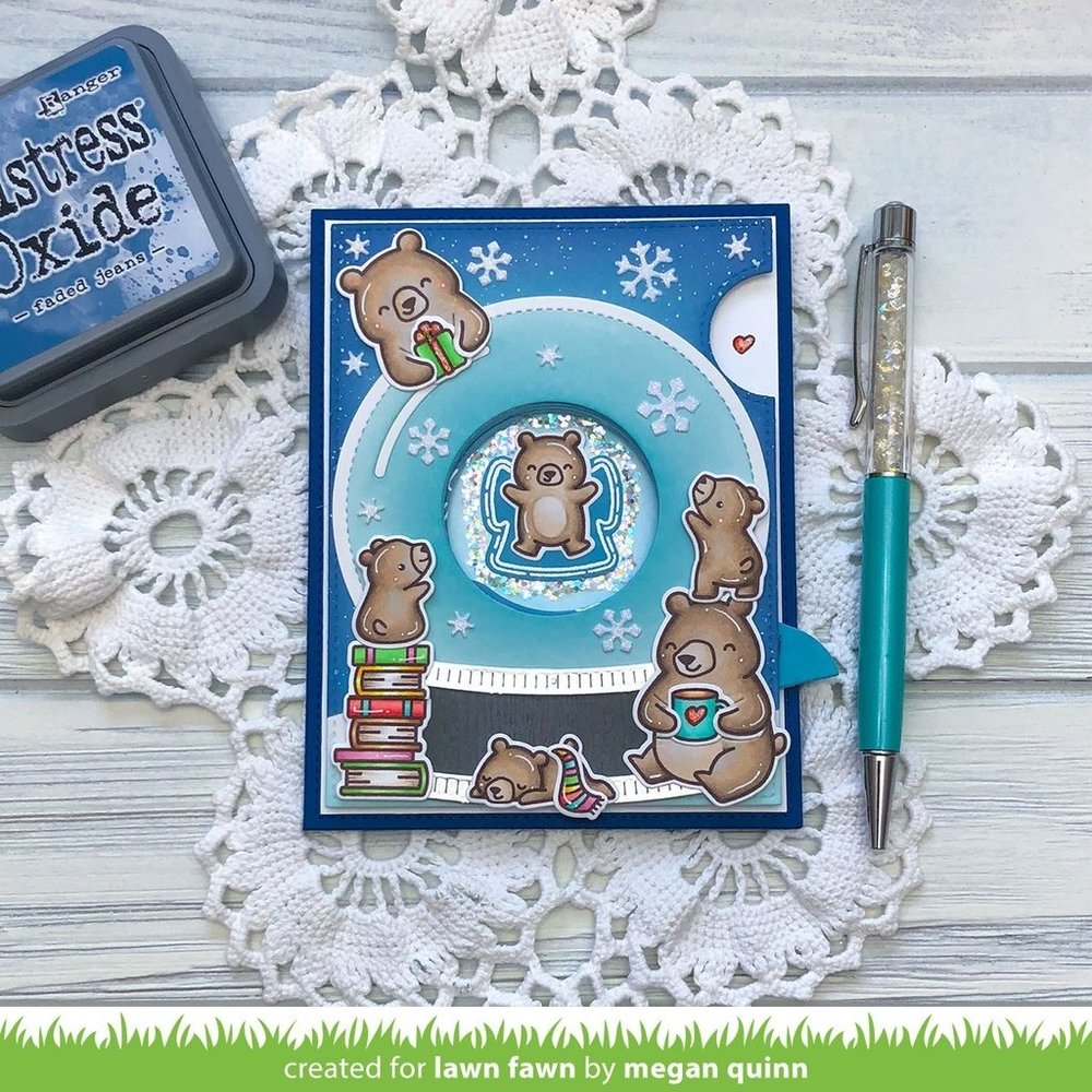 Lawn Fawn Snow Much Fun Clear Stamps (LF2411) Lawn Fawn Snow Much Fun Clear Stamps (LF2411)