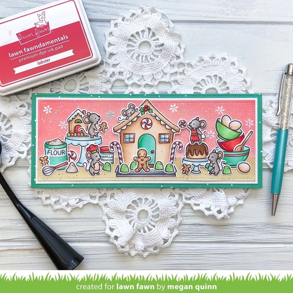 Lawn Fawn A Creature Was Stirring Clear Stamps (LF2415)