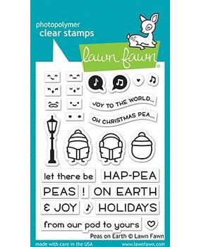 Lawn Fawn Peas on Earth Clear Stamps (LF2421) Lawn Fawn Peas on Earth Clear Stamps (LF2421)