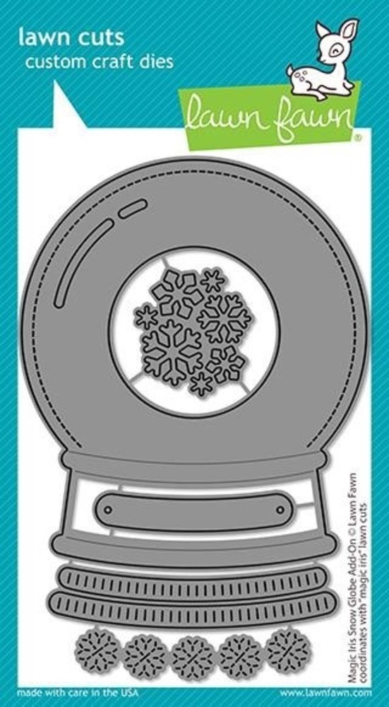 Lawn Fawn Magic Iris Snow Globe Add-On Dies (LF2435)