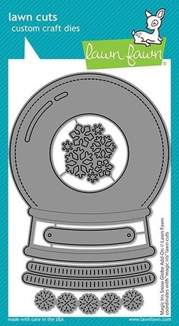 Lawn Fawn Magic Iris Snow Globe Add-On Dies (LF2435)