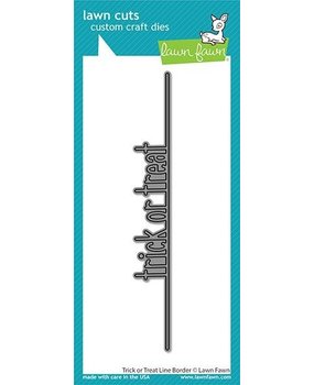 Lawn Fawn Trick or Treat Line Border Dies (LF2448) Lawn Fawn Trick or Treat Line Border Dies (LF2448)