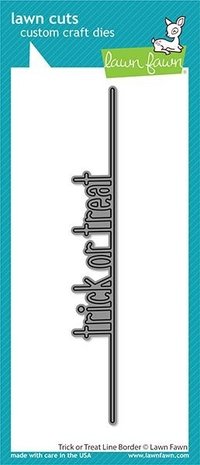 Lawn Fawn Trick or Treat Line Border Dies (LF2448) Lawn Fawn Trick or Treat Line Border Dies (LF2448)