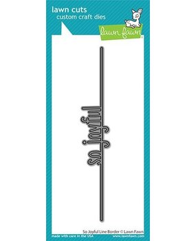 Lawn Fawn So Joyful Line Border Dies (LF2449) Lawn Fawn So Joyful Line Border Dies (LF2449)