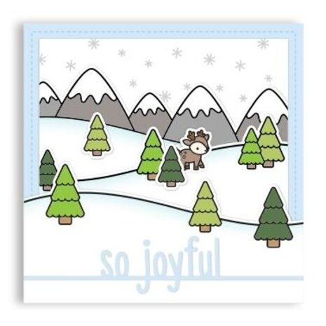 Lawn Fawn So Joyful Line Border Dies (LF2449) Lawn Fawn So Joyful Line Border Dies (LF2449)
