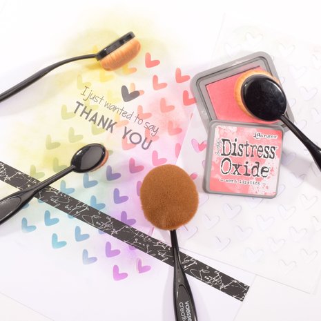 Vaessen Creative Craft Ink Blending Brushes (4 Stuks) (7005-012)