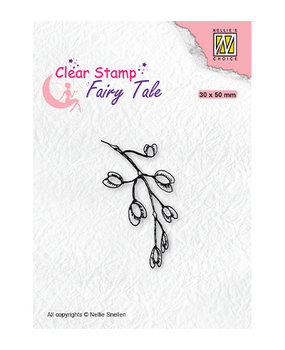 Nellie Snellen Clear Stamp Fairy Tale Blooming Branch (FTCS025) Nellie Snellen Clear Stamp Fairy Tale Blooming Branch (FTCS025)