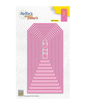 Nellie Snellen Snijmal Stitched Straight Tag-2 (MFD138) Nellie Snellen Snijmal Stitched Straight Tag-2 (MFD138)