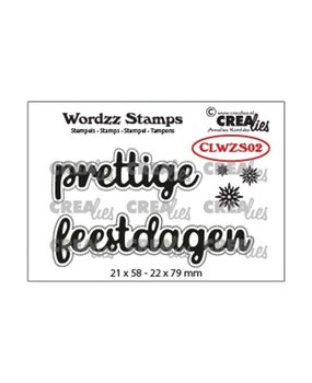 Crealies Wordzz Stamps Prettige Feestdagen (CLWZS02) Crealies Wordzz Stamps Prettige Feestdagen (CLWZS02)