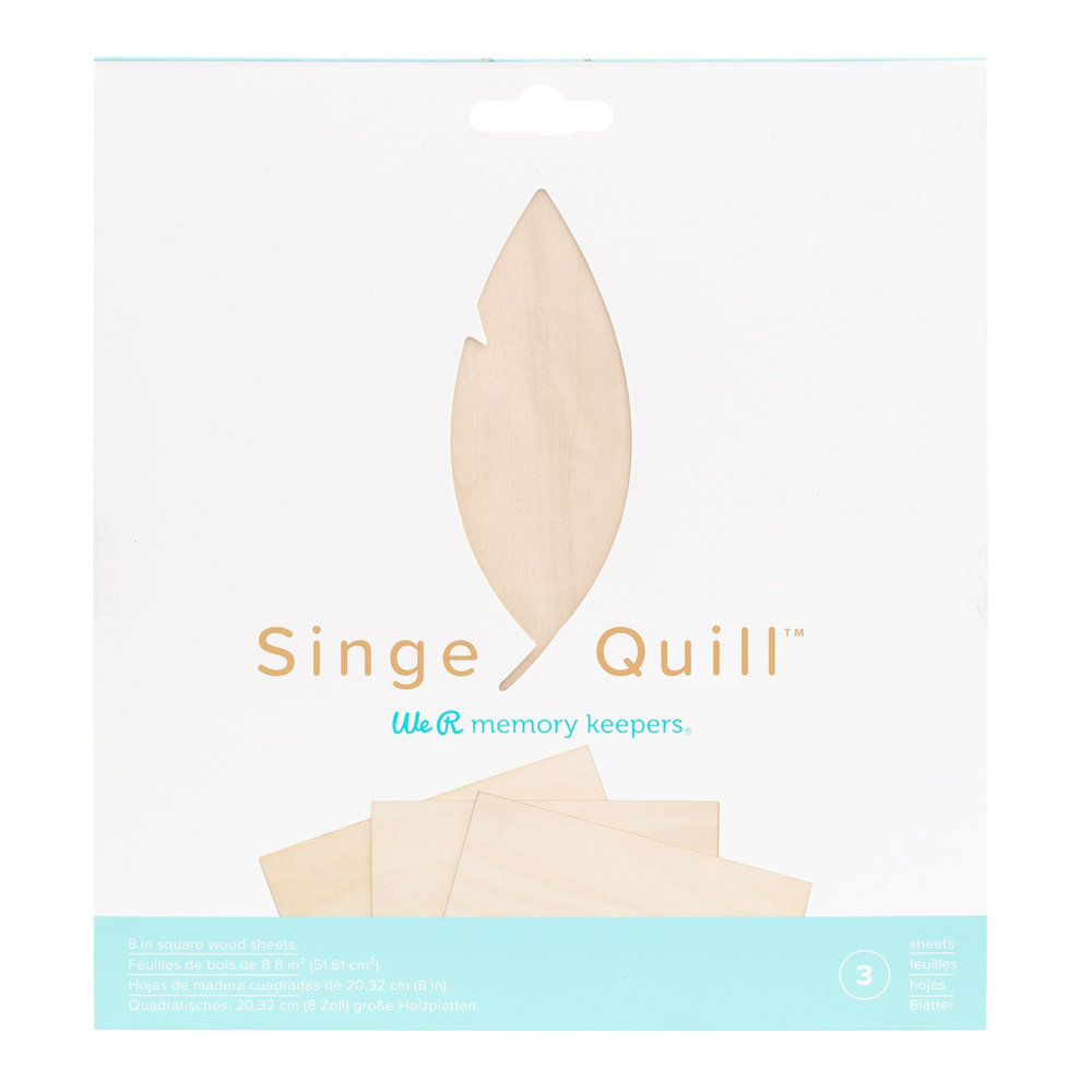 We R Memory Keepers Singe Quill Wood Sheets (661156)
