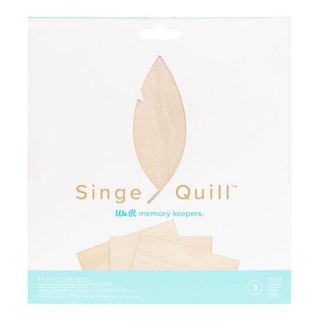 We R Memory Keepers Singe Quill Wood Sheets (661156)