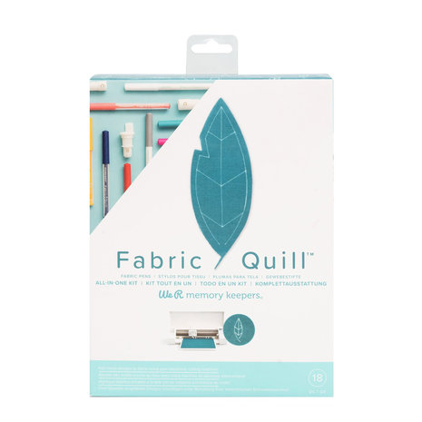 We R Memory Keepers Fabric Quill All-in-One Kit (661078) We R Memory Keepers Fabric Quill All-in-One Kit (661078)