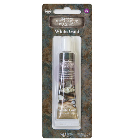 Prima Marketing Inc Finnabair Art Alchemy Metallique Wax White Gold (964016) Prima Marketing Inc Finnabair Art Alchemy Metallique Wax White Gold (964016)
