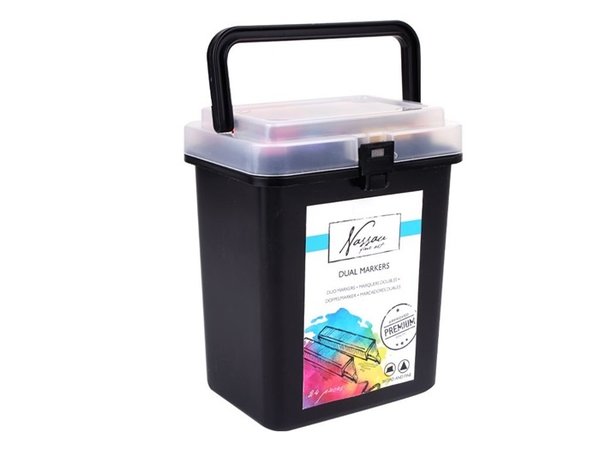 Art Sensations Nassau Alcohol Ink Dual Markers Set 24 Stuks (AR0104/GE)