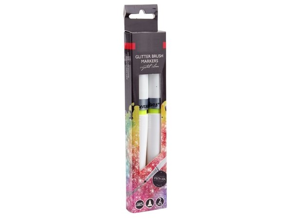 Art Sensations Nassau Glitter Brush Markers (AR0107/GE) Art Sensations Nassau Glitter Brush Markers (AR0107/GE)