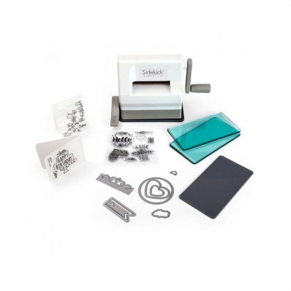Sizzix Sidekick Starter Kit White & Gray (661770) Sizzix Sidekick Starter Kit White & Gray (661770)