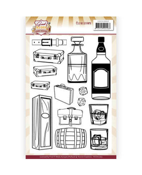 Yvonne Creations Good Old Days Whiskey Clear Stamp Set (YCCS10062) Yvonne Creations Good Old Days Whiskey Clear Stamp Set (YCCS10062)
