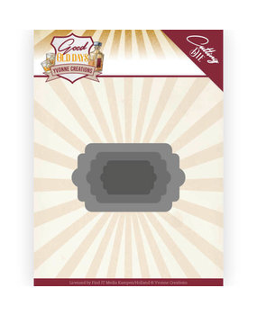 Yvonne Creations Good Old Days Label Set Die (YCD10225) Yvonne Creations Good Old Days Label Set Die (YCD10225)