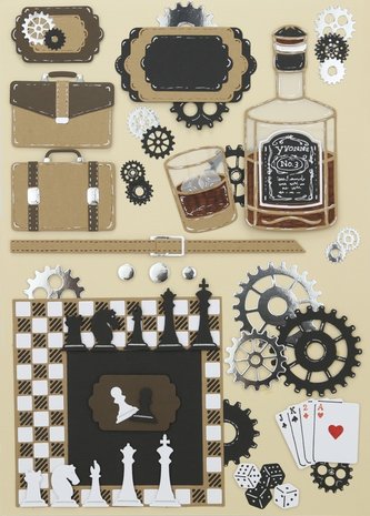 Yvonne Creations Good Old Days Checkered Frame Die (YCD10220) Yvonne Creations Good Old Days Checkered Frame Die (YCD10220)