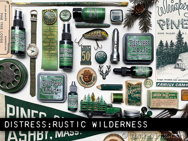 Ranger Distress Ink Reinker Rustic Wilderness (TXR72812) Ranger Distress Ink Reinker Rustic Wilderness (TXR72812)