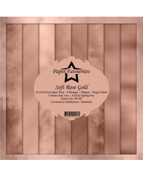Paper Favourites Soft Rose Gold 12x12 Inch Paper Pack (PF349)