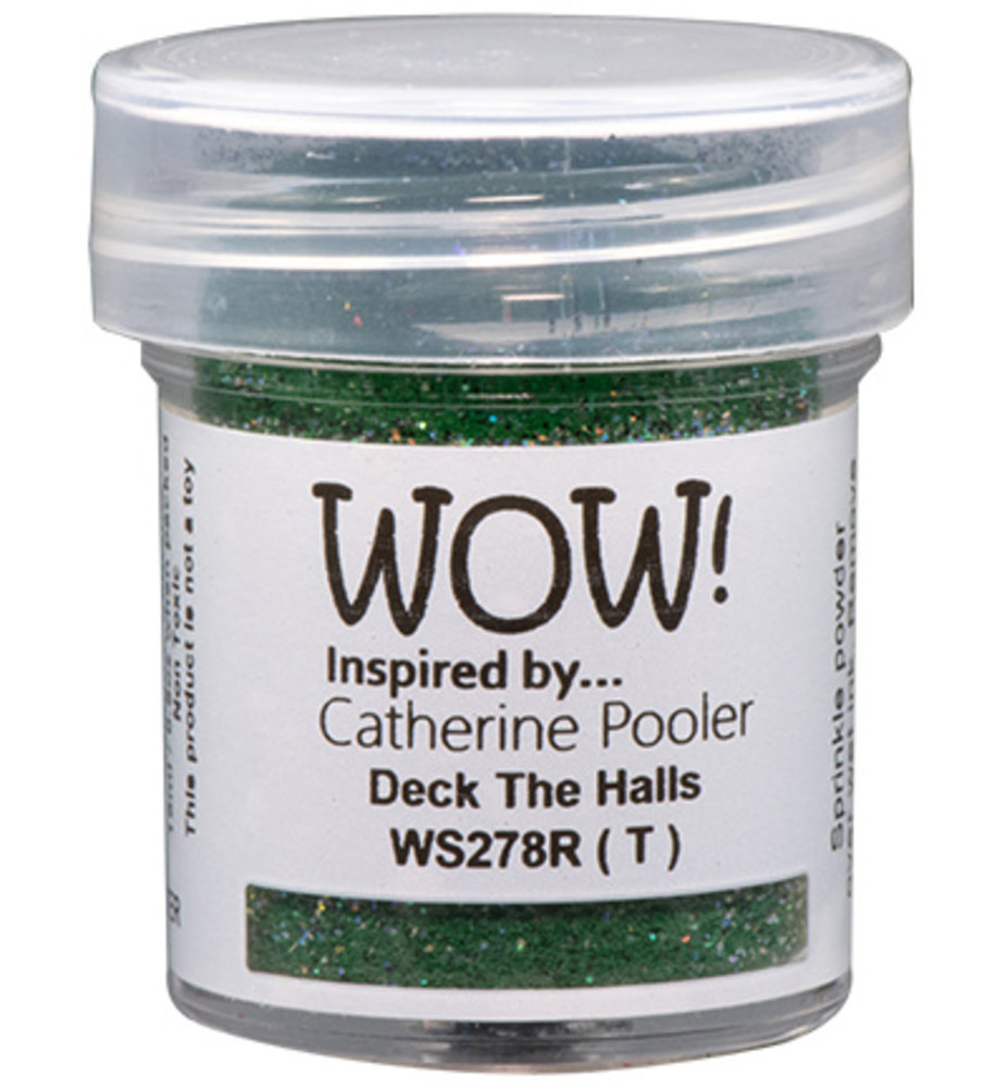 WOW! Deck The Halls Embossing Powder (WS278R) WOW! Deck The Halls Embossing Powder (WS278R)