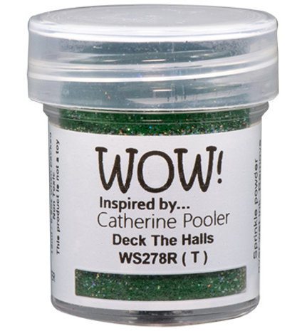 WOW! Deck The Halls Embossing Powder (WS278R) WOW! Deck The Halls Embossing Powder (WS278R)