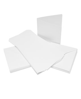 Craft UK Limited Premium Collection Cards & Envelopes 6x6 Inch White Linen (CUKW103) Craft UK Limited Premium Collection Cards & Envelopes 6x6 Inch White Linen (CUKW103)