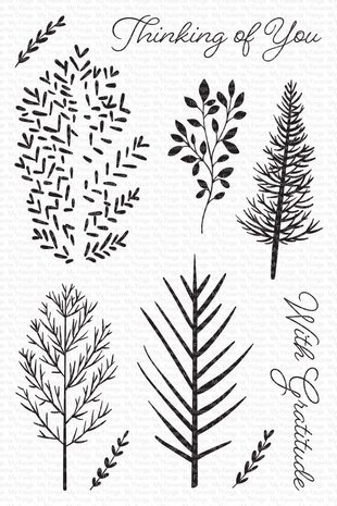 My Favorite Things Wonderful Woods Clear Stamps (CS-513)