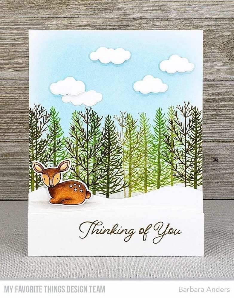 My Favorite Things Wonderful Woods Clear Stamps (CS-513)
