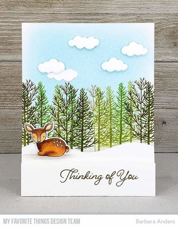 My Favorite Things Wonderful Woods Clear Stamps (CS-513)