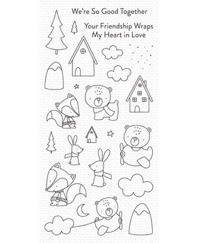 My Favorite Things Fox and Friends Clear Stamps (CS-515)