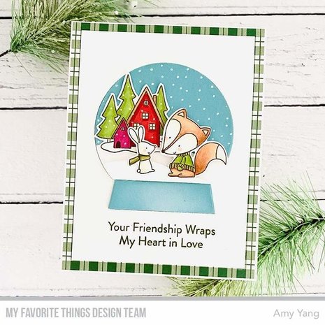 My Favorite Things Fox and Friends Clear Stamps (CS-515)