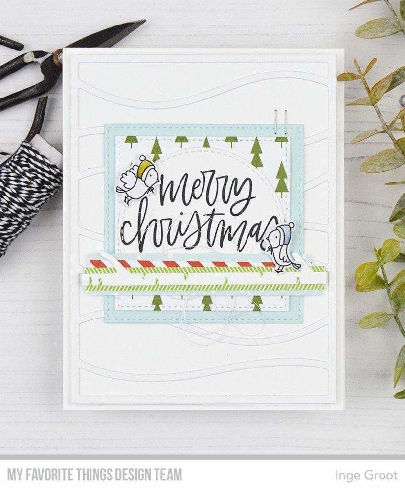 My Favorite Things Hand-Lettered Holiday Greetings Clear Stamps (CS-516) My Favorite Things Hand-Lettered Holiday Greetings Clear Stamps (CS-516)