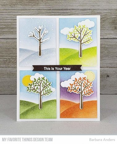My Favorite Things Modern Trees Clear Stamps (CS-518) My Favorite Things Modern Trees Clear Stamps (CS-518)