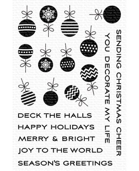 My Favorite Things Ornament Banner Builder Clear Stamps (CS-519)