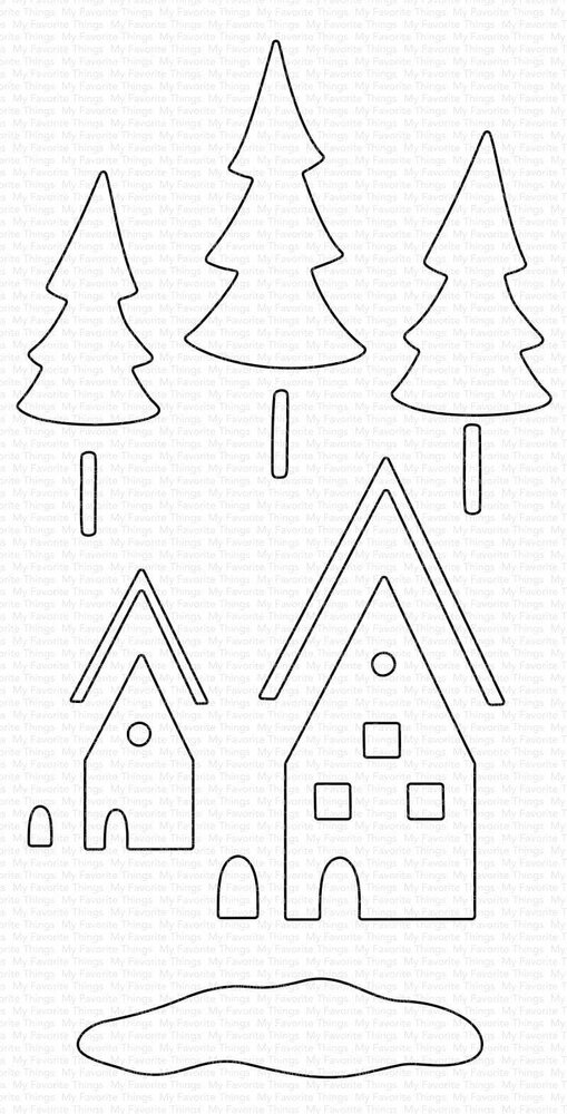 My Favorite Things Die-namics Tiny Houses (MFT-1856)