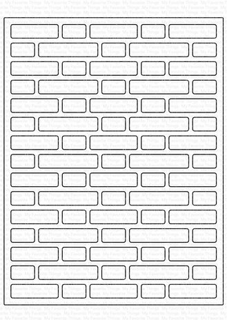 My Favorite Things Die-namics Brick Wall Cover- Up (MFT-1858) My Favorite Things Die-namics Brick Wall Cover- Up (MFT-1858)