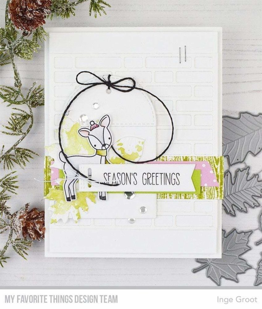 My Favorite Things Die-namics Brick Wall Cover- Up (MFT-1858) My Favorite Things Die-namics Brick Wall Cover- Up (MFT-1858)